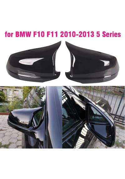 Karbon Fiber Dikiz Aynası Kapakları Bmw 5 Serisi F10 F11 Lci 2010 2013