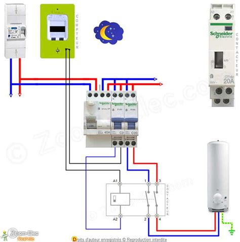 Sch Ma Branchement Chauffe Eau Lectrique Simple Et Efficace