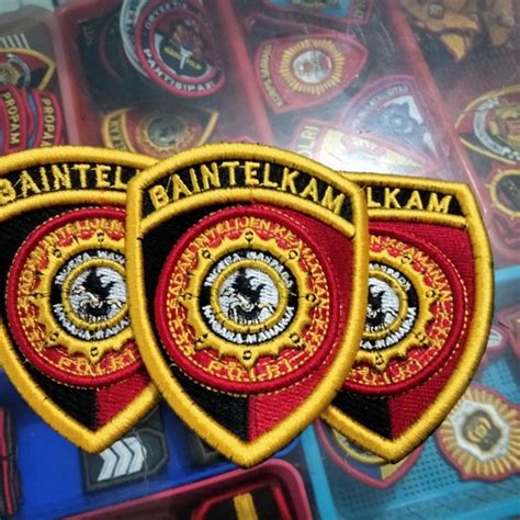 Jual Bordir Timbul Logo Sat Intelkam Baintelkam Di Lapak 86 Emb Bukalapak