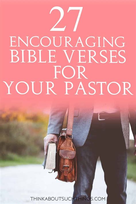 Powerful Bible Verses For Pastors To Encourage Those In Ministry