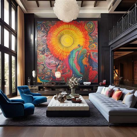 stylish  elegant wall decor ideas  modern living rooms artfasad