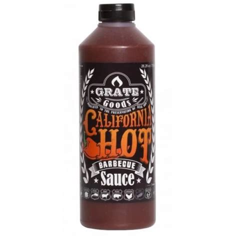 CALIFORNIA HOT BBQ SAUCE Ml GRATE GOODS Agriservice