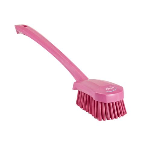 Vikan 16 3 Inch Washing Brush With Long Handle Material Handling