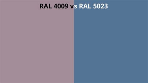 Ral 4009 Vs 5023 Ral Colour Chart Uk