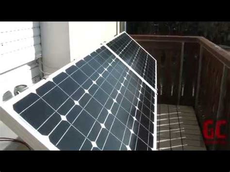 Watt Solaranlage Selber Bauen Inselanlage Auf Balkon Part Youtube