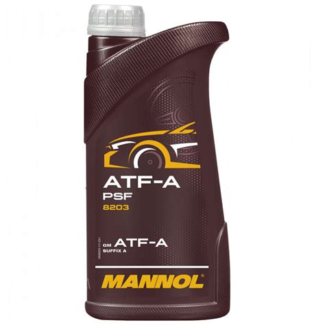 MANNOL Hydraulicfluid servooil ATF-A PSF 1 Liters buy online by M, 5,49