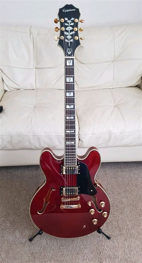 Epiphone Sheraton Ii Pro Wine Red Epiphone Electric Guitar For Sale Guitar