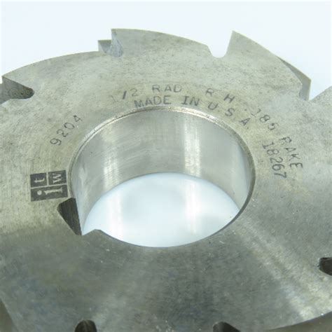 Itw Radius Right Hand Corner Rounding Milling Cutter Od