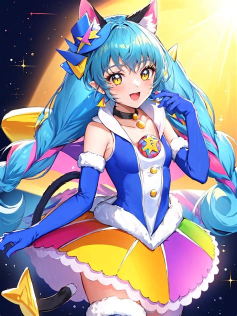 Ai Art Lora Model Cure Cosmo Startwinkle Pretty Cure スタートゥインクル