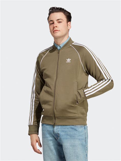 Adidas Felpa Adicolor Classics Sst Track Top Ia Verde Slim Fit