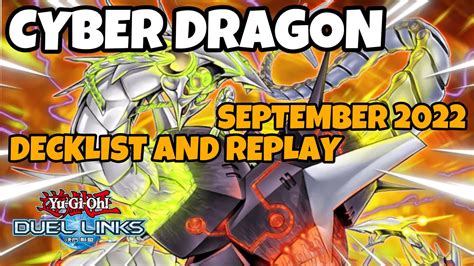 Cyber Dragon Duel Links September Ranked Duel Replay And