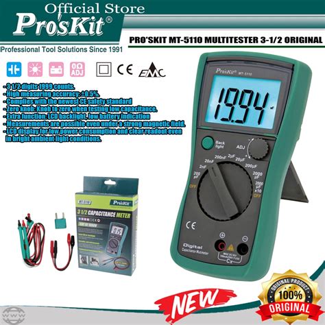 Jual Pro Skit Multitester Pro Skit Mt Original Shopee