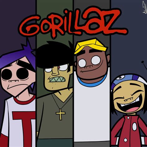 gorillaz phase   aidandefrehn  deviantart