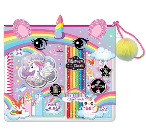 Hot Focus Coloring Journal Glow In The Dark 5Y