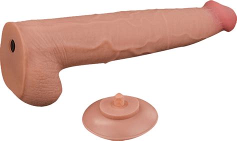 LoveToy Sliding Skin Dildo 34 Cm Natur Hell Ab 59 99 Preisvergleich