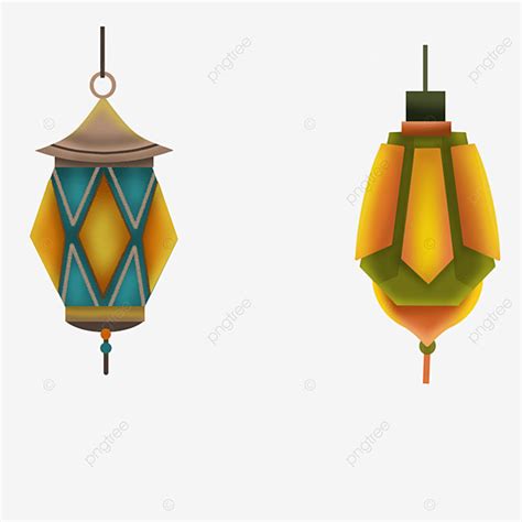 Lantern Color Clipart Transparent Png Hd Colored Lanterns Islamic