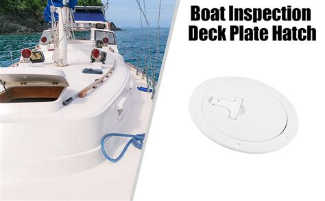 Amazon Uxcell 6 Boat Hatch Round Inspection Deck Plate Marine