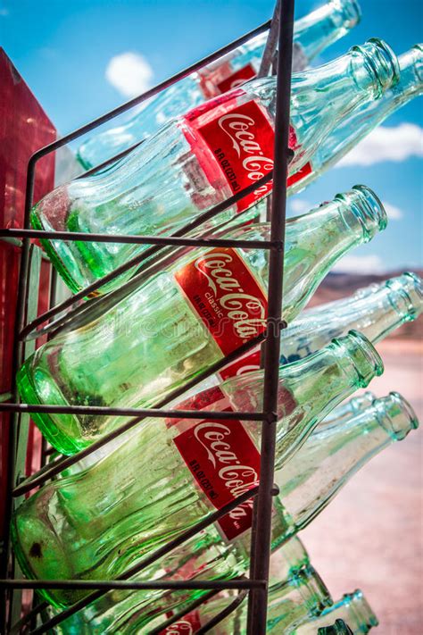 Vintage Glass Coke Bottles Editorial Photo Image Of Retro 42880536