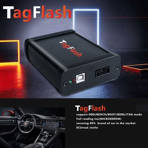 Tagflash Tag Flash Ecu Programmer Bench Obd Boot Bdm Jtag Mode