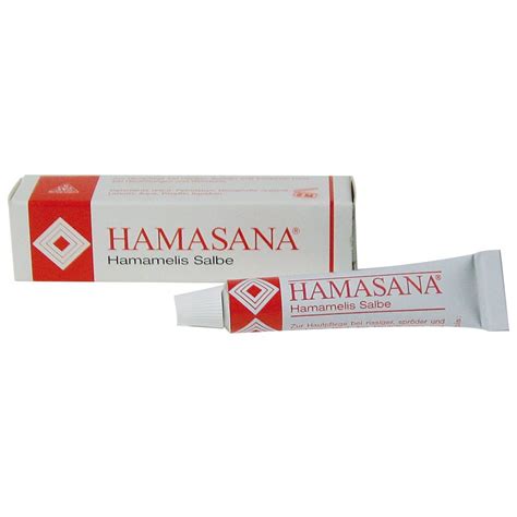 Hamasana Hamamelis Salbe G Shop Apotheke