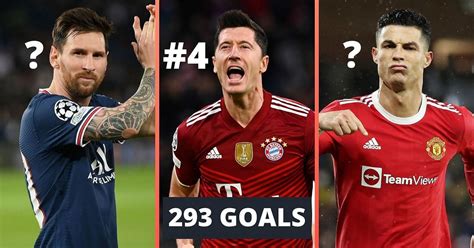 5 Players With The Most Goals In Europes Top 5 Leagues In The 21st Century