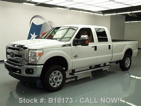 Find Used 2014 Ford F 350 Crew Diesel 4x4 Long Bed Rear Cam 3k Mi Texas Direct Auto In Stafford