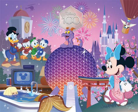 Celebrate Disney100 with All-New “Disney by the Eras” Artwork - D23