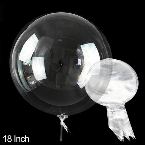 Ballons Bobo Transparents H Lium Pouces Pi Ces Boule