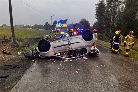 Uwaga kierowcy Groźny wypadek