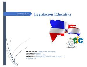 Calam O Legislaci N Educativa