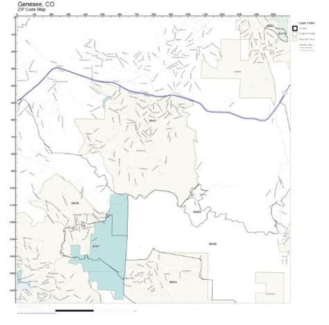 Amazon Zip Code Wall Map Of Genesee Co Zip Code Map Not Laminated Hot