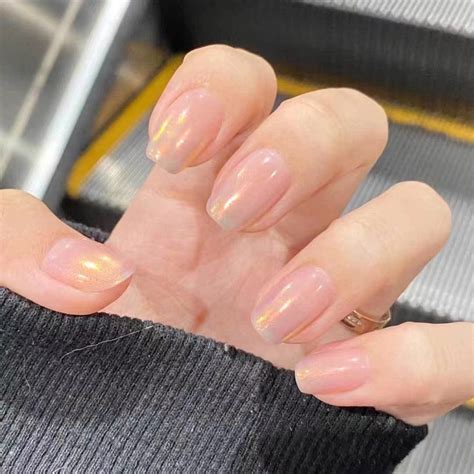 handmade Móng Tay Giả Ngắn Màu nude Hồng Nhạt Tái Sử Dụng Được Và Tháo Rời Được Shopee Việt Nam