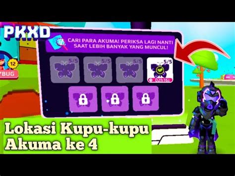 Lokasi Kupu Kupu Akuma Ke Di Pk Xd Update Ladybug Youtube