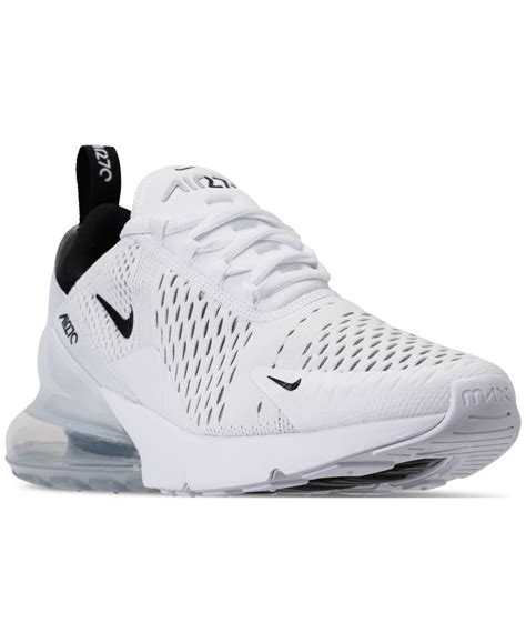 Nike Mens Air Max 270 Casual Sneakers From Finish Line In Whiteblack Modesens