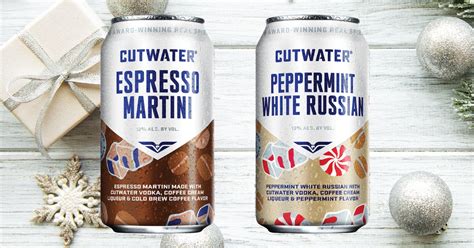 Cutwater Spirits Espresso Martini And Peppermint White Russian