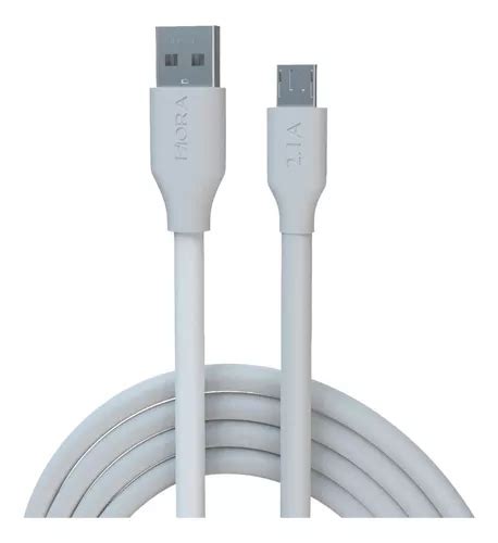 Cable 2m Usb A Tipo C 2 1a Carga Rapida Datos Rudo Full Mercadolibre