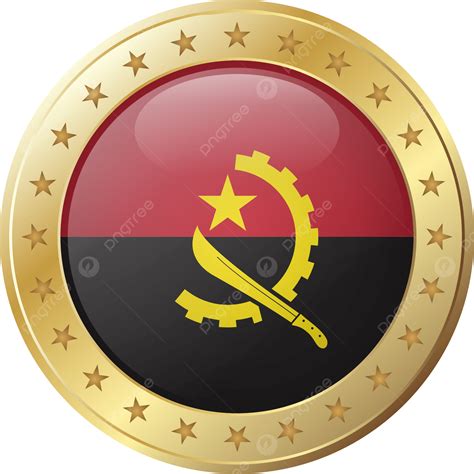 Bandeira De Angola PNG Angola Bandeira Dia De Angola Imagem PNG E