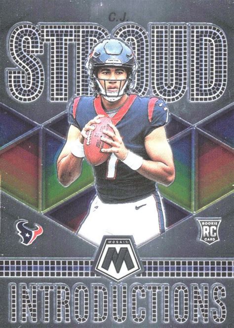 CJ Stroud 2023 Mosaic #I-2 Introductions Price Guide - Sports Card Investor