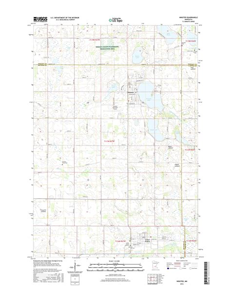 Mytopo Winsted Minnesota Usgs Quad Topo Map