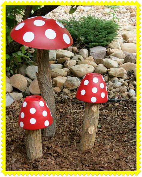 18+ Diy Garden Mushroom Decor