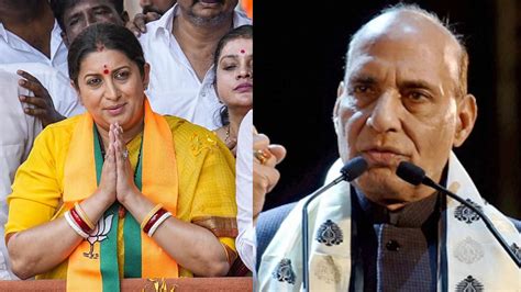 Lok Sabha Elections Bjp Congress Rajnath Singh Smriti Irani Pm Narendra