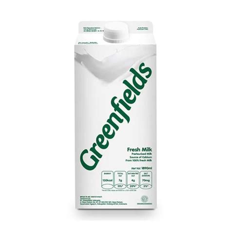 Jual Greenfield Low Fat Milk Ml Susu Liter Greenfields Shopee