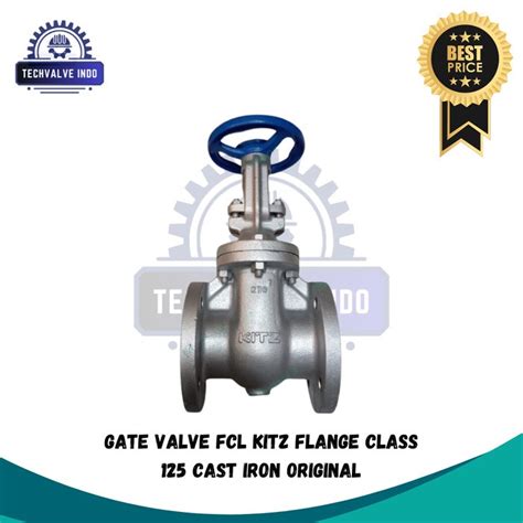 Promo GATE VALVE FCL KITZ UKURAN 8 INCH FLANGE CLASS 125 CAST IRON