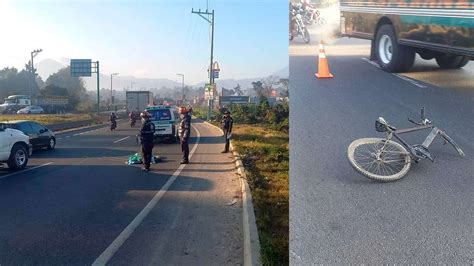 Ciclista De 17 Años Muere Atropellado En Libramiento De Chimaltenango