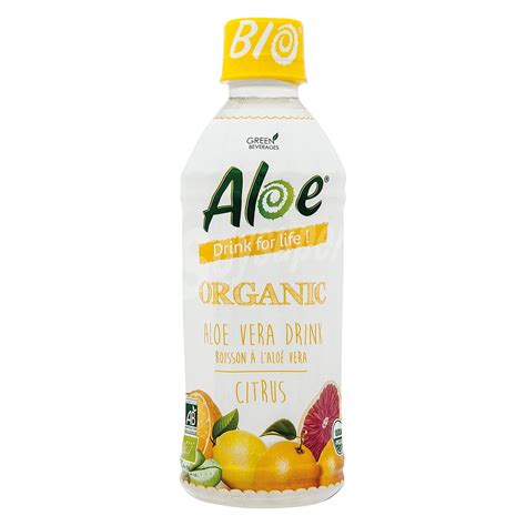 Bebida De Aloe Vera Ecol Gico Aloe C Trico Botella Cl