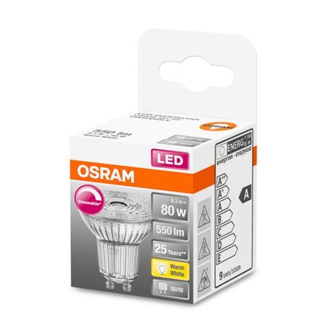 Osram Led Superstar Par16 Gu10 Dimmbar 4058075433663 Emero De