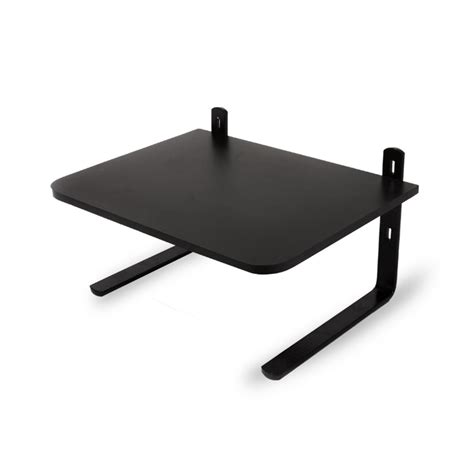 Suporte Monitor Reliza Office Preto Base Mdf Casa Da Ergonomia