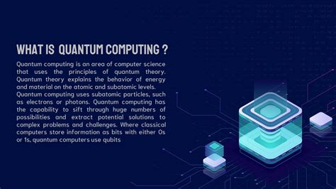 Free Quantum Computing PowerPoint Template & Google Slides