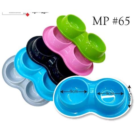 Jual MP65 Double Bowl Anti Semut Tempat Makan Minum Hewan PSI