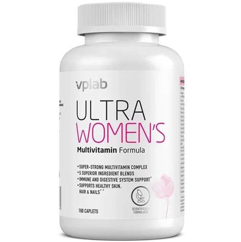 VPLab Ultra Women's мультивитаминная формула 180 капсул, ВПЛаб Ультра ...